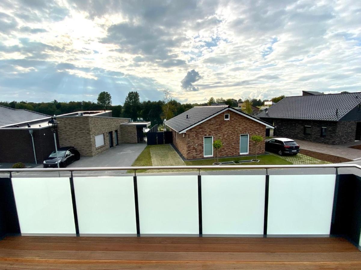 Barssel  Ferienhaus Panoramadeck Am Harkebruegger See Mit Sauna Und Kamin 빌라 외부 사진